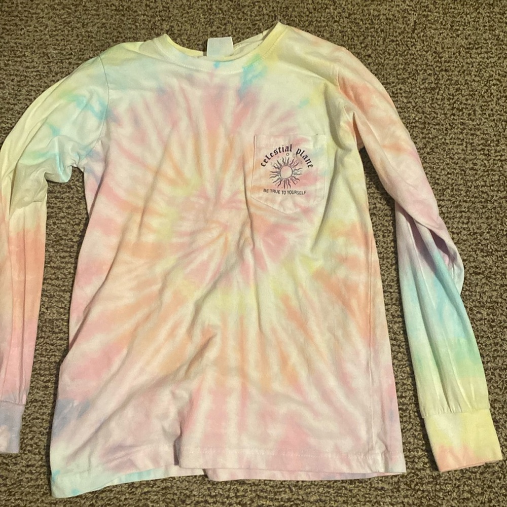 Tye dye top so cute